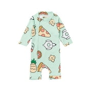Long Rashguard One-Piece, 3-6M